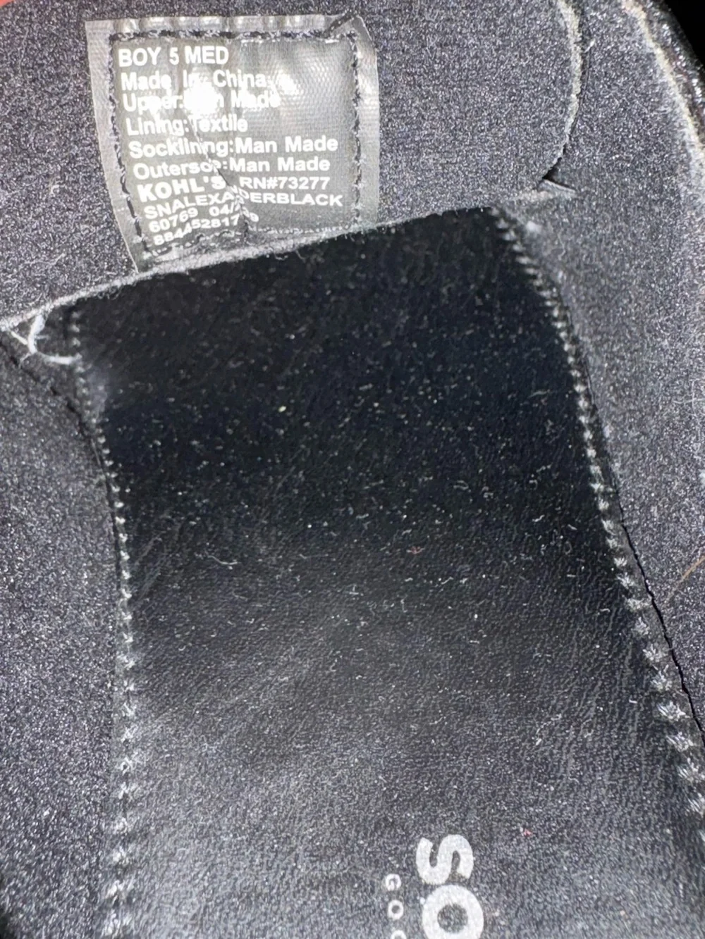 Sonoma boys black